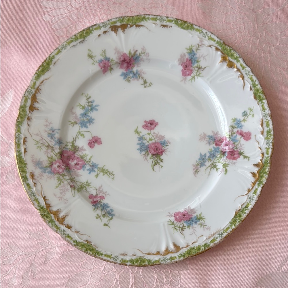 Haviland Floral Porcelain Salad Plate